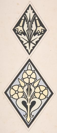 Design drawing, ca. 1883, based on earlier design. Creator: Christopher Dresser