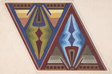 Design drawing, ca. 1883, based on earlier design. Creator: Christopher Dresser