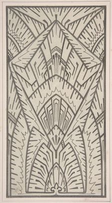 Design drawing, ca. 1883, based on earlier design. Creator: Christopher Dresser