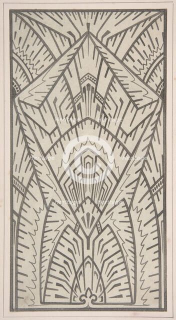 Design drawing, ca. 1883, based on earlier design. Creator: Christopher Dresser.