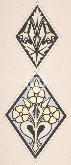 Design drawing, ca. 1883, based on earlier design. Creator: Christopher Dresser.
