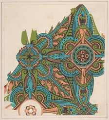 Design drawing, ca. 1883, based on earlier design. Creator: Christopher Dresser