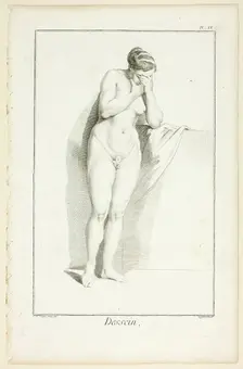 Design: Figure from Encyclopédie, 1762/77. Creator: A. J. Defehrt