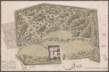 Design for the Gardens of the Château de Savigny-lès-Beaune, ca. 1782-90. Creator: Anon
