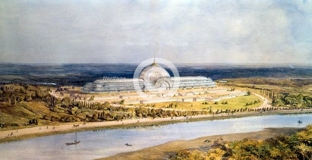 'Design for the Industrial Exhibition, Vienna, 1873', c1830-1873 Artist: Owen Jones