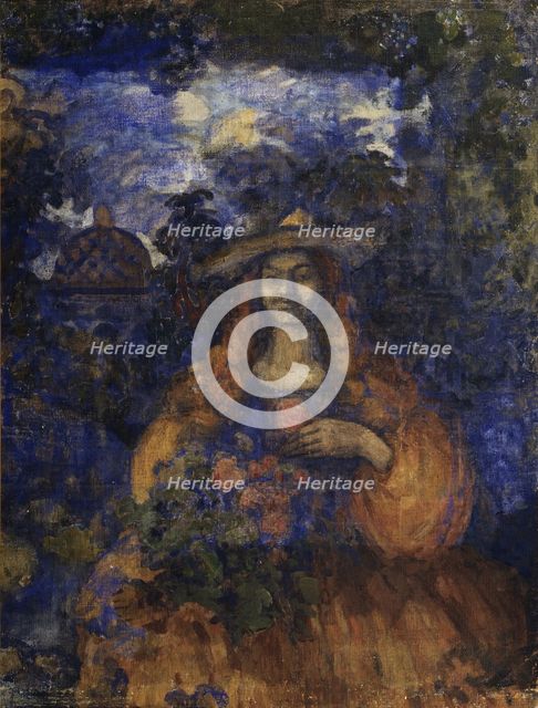 Design for the opera Carmen by G. Bizet, c. 1905. Artist: Sapunov, Nikolai Nikolayevich (1880-1912)