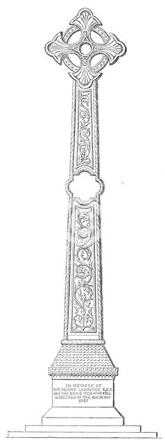 Design for the Lucknow Memorial, 1864. Creator: Unknown.