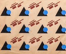 Design for the Soap Factory, 1921. Creator: Nikolay Suetin