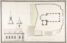 Design for the Parish Church of Merkershausen, 1738 (?). Creator: Unknown