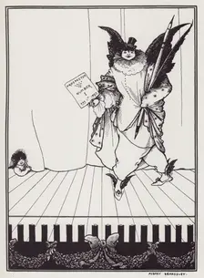 Design for the Prospectus of the Savoy, II, 1895. Creator: Aubrey Beardsley