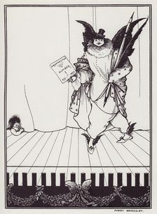 Design for the Prospectus of the Savoy, II, 1895. Creator: Aubrey Beardsley