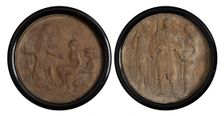 Design for the Turner medal, c1857. Creator: Edward Hodges Baily