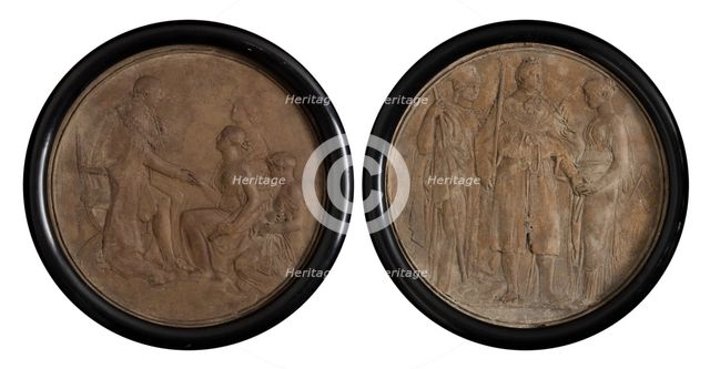 Design for the Turner medal, c1857. Creator: Edward Hodges Baily.