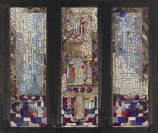 Design for three windows in the City Hall in Amsterdam, 1878-1938. Creator: Richard Roland Holst