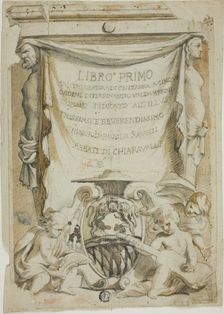 Design for Title Page for Guitar Manual, n.d. Creator: Domenico Piola I