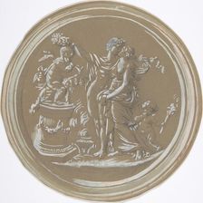 Design for Tomb Monument, 18th century. Creator: Anon