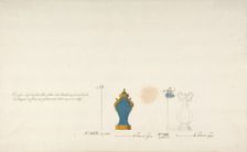 Design for Two Vases, ca. 1770-85. Creator: Anon