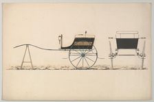 Design for Village Cart, 1850-74. Creator: Unknown