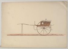 Design for Village Cart, 1850-74. Creator: Unknown