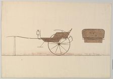 Design for Village Cart, 1850-74. Creator: Unknown