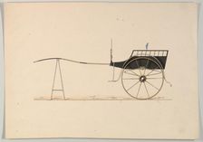 Design for Village Cart, 1850-74. Creator: Unknown