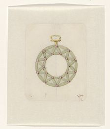 Design for watch-case, c.1765-c.1780. Creator: Anon