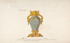 Design for a Mounted Chinese Vase, ca. 1750-85. Creator: Anon