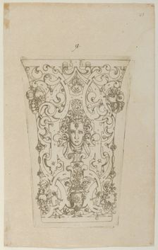 Design for a Beaker, 1581. Creator: Bernhard Zan