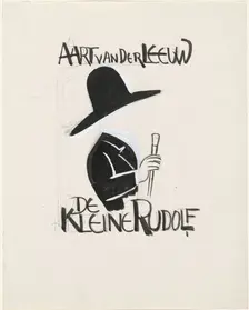 Design for a book cover for: Aart van der Leeuw, De kleine Rudolf, 1930, 1928-1930. Creator: Leo Gestel