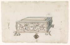 Design for a box, c.1550-c.1600. Creator: Anon