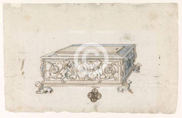 Design for a box, c.1550-c.1600. Creator: Anon.