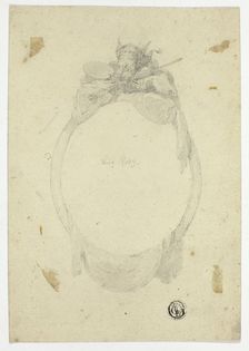 Design for a Cartouche, c. 1820. Creator: Unknown