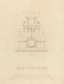 Design for a Catafalque. Creator: Unknown