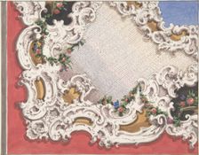 Design for a Ceiling, 1800-1900. Creator: Anon