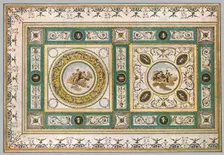Design for a ceiling in a living-room, Italy, (1928). Creator: Unknown