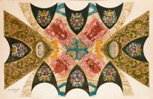 Design for a ceiling mural for the State Bank in Nizhny Novgorod , 1913