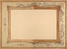 Design for a ceiling, second half 19th century. Creators: Jules-Edmond-Charles Lachaise, Eugène-Pierre Gourdet