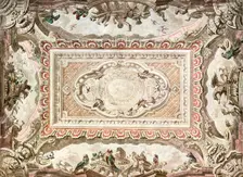 Design for a ceiling-painting, Netherlands, (1928). Creator: Unknown