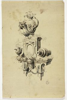 Design for a Chimney Piece, n.d. Creator: Unknown