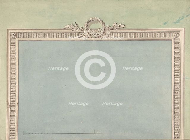Design for a Chimneypiece, late 18th-early 19th century. Creator: John Yenn.