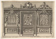 Design for a Choir Screen with Two Variants, from: Clôtures de chapelles, 17th century. Creator: Jean le Pautre