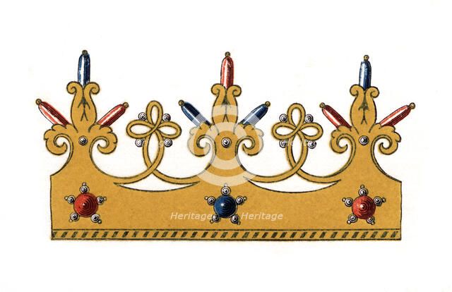 Design for a coronet, (1843).Artist: Henry Shaw