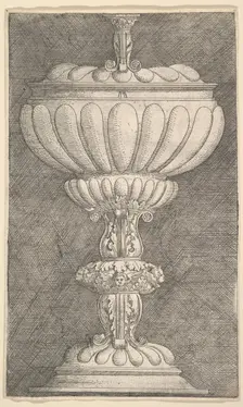Design for a Covered Goblet.n.d. Creator: Albrecht Altdorfer