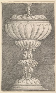 Design for a Covered Goblet.n.d. Creator: Albrecht Altdorfer