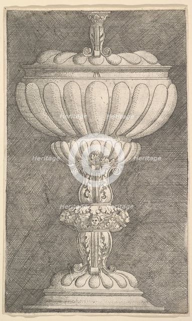 Design for a Covered Goblet.n.d. Creator: Albrecht Altdorfer.