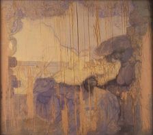 Design for a Fan. Creator: Charles Conder