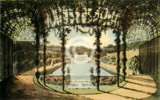 'Design for a Flower Garden', 1803, (1944).  Creator: Unknown.