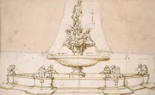 Design for a Fountain, late 16th century. Artist: Giambologna