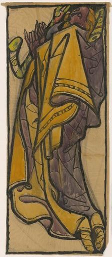 Design for a glass window I., 1940-1944. Creator: Ján Novák