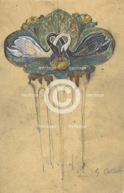 Design for a Haircomb, n.d.. Creator: Jacques Caillot.